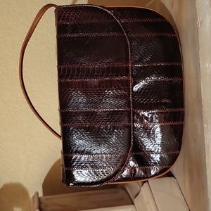 Vintage 1970s Morle snakeskin purse